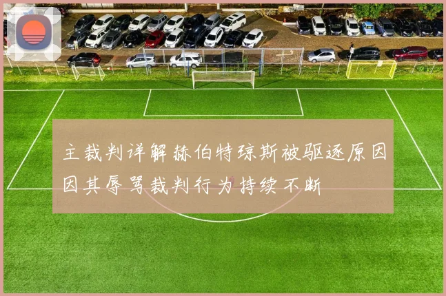 主裁判详解赫伯特琼斯被驱逐原因因其辱骂裁判行为持续不断